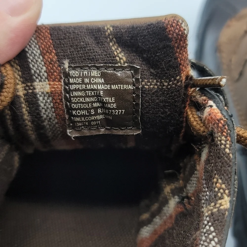 Sonoma life & style boys winter bootie size 11